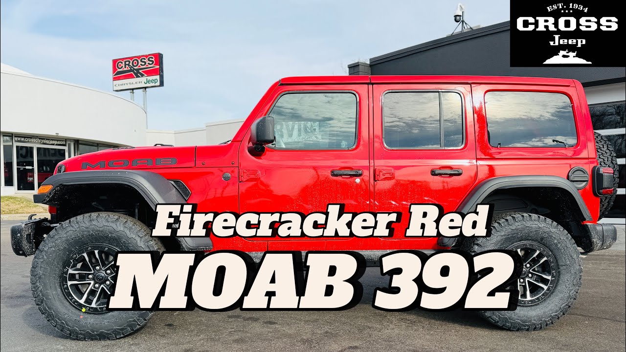 2026 Jeep Wrangler MOAB 392 | Firecracker Red | Walk Around 