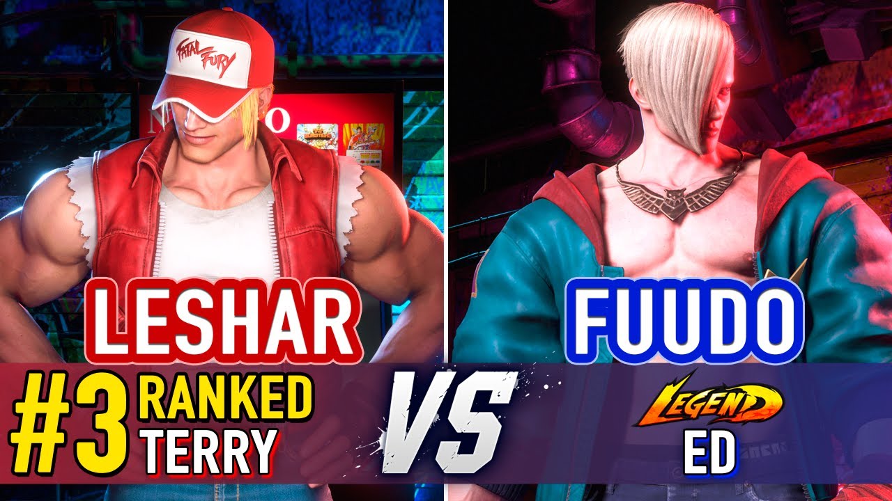 SF6 🤜 LeShar (#3 Ranked Terry) vs Fuudo (Ed) 🤛 Street Fighter 6 High Level Gameplay
