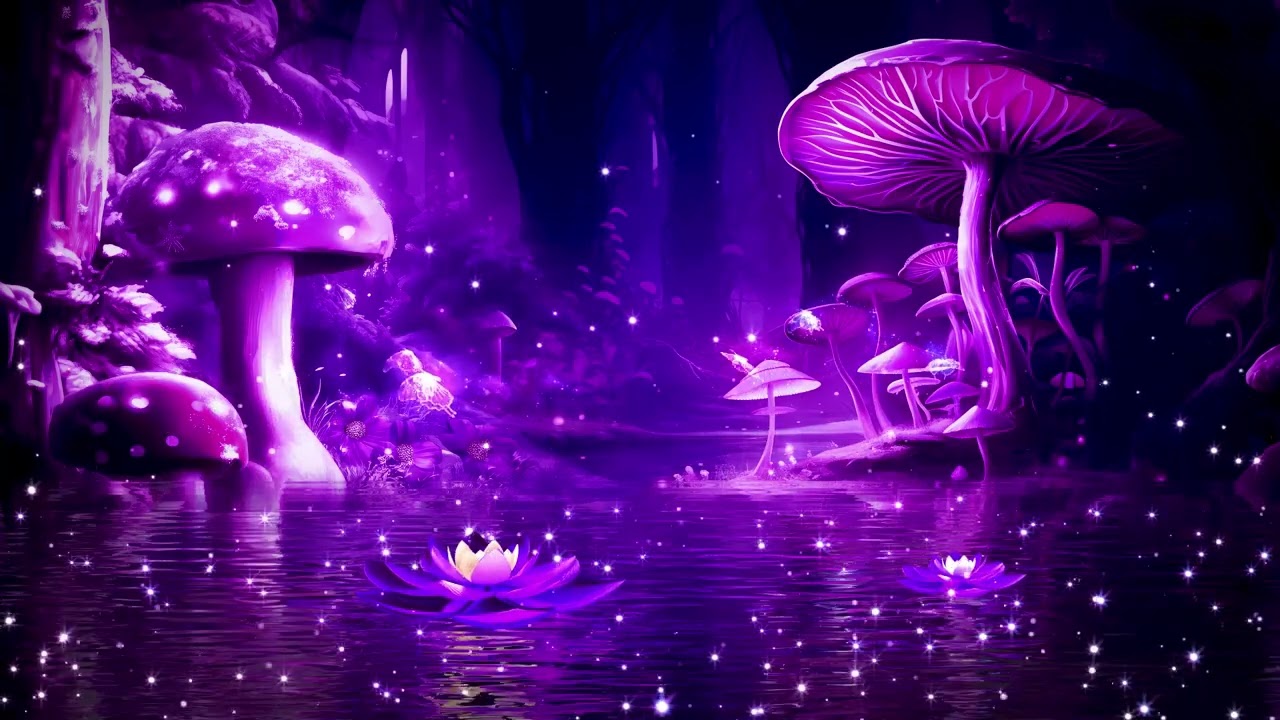 Peaceful Night 💜 Soothing Sleep Music ★ Drift Into The Realm Of Dreams