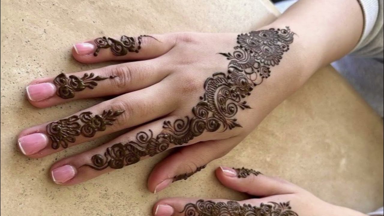 Beautiful new mehndi designs | mendini design | cone designs | mehandi design | mehdi ka dizain |