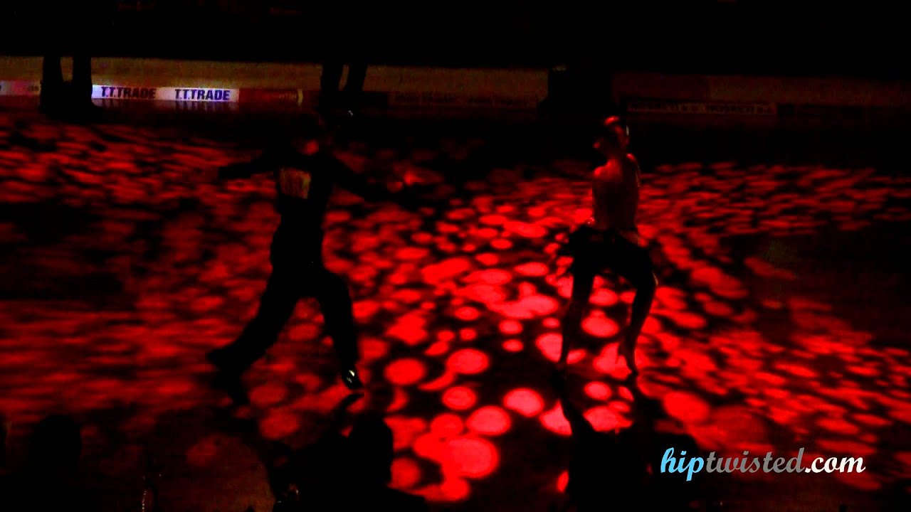 Czech Dance Open 2012, WDSF WO latin, final - chachacha, presentation of couples