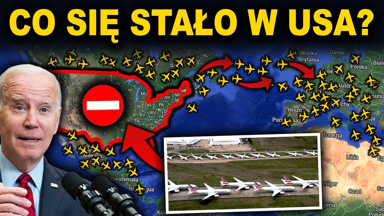 PARALIŻ RUCHU LOTNICZEGO NA ŚWIECIE