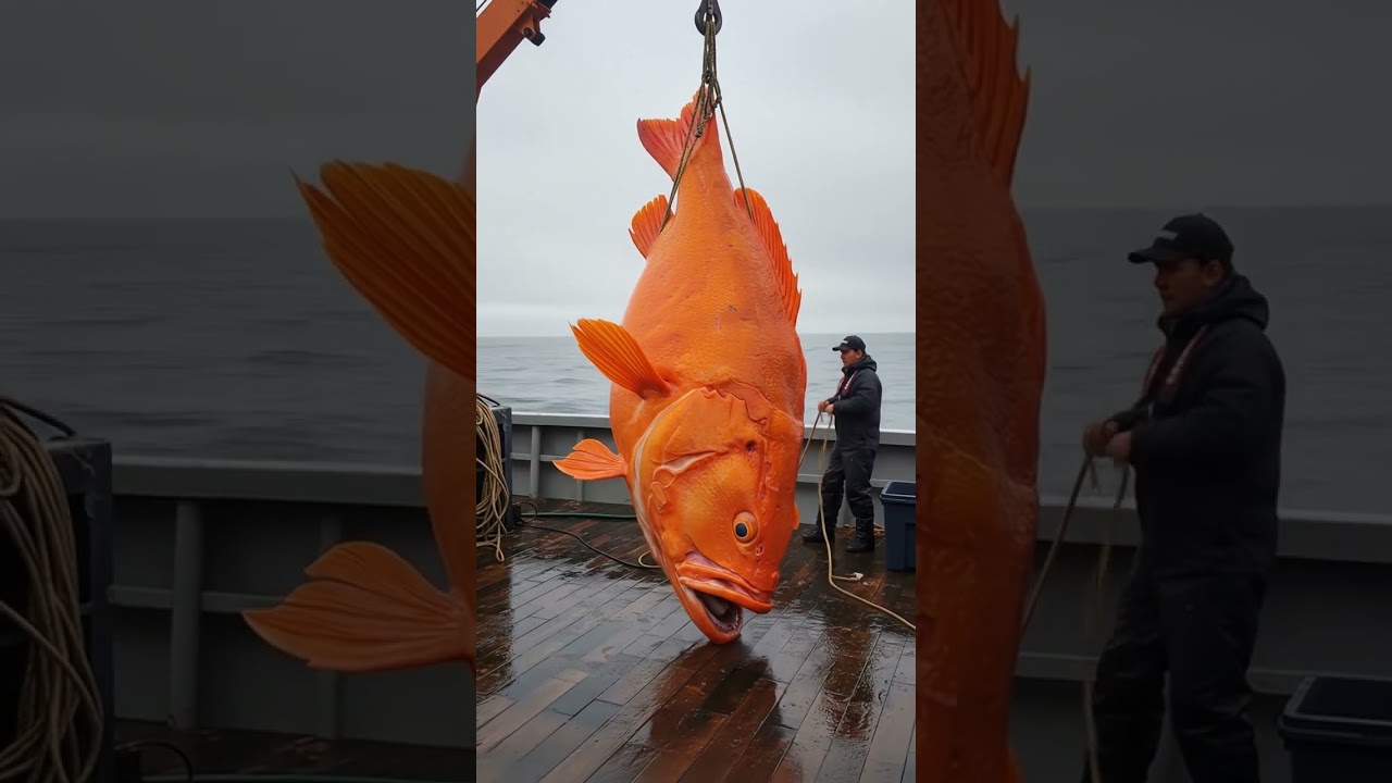 Catching Big Fish On big Ocean
