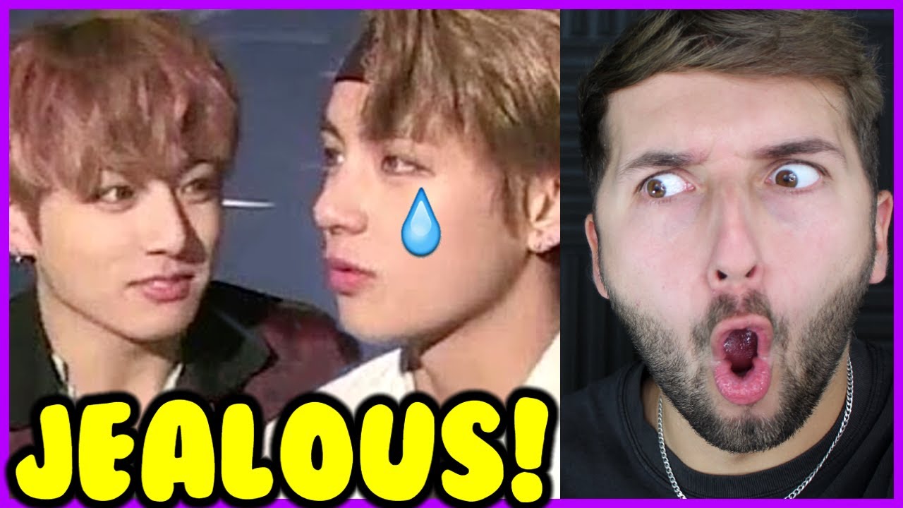 Jealous Taehyung for 9 Minutes Straight Reaction (Taekook)