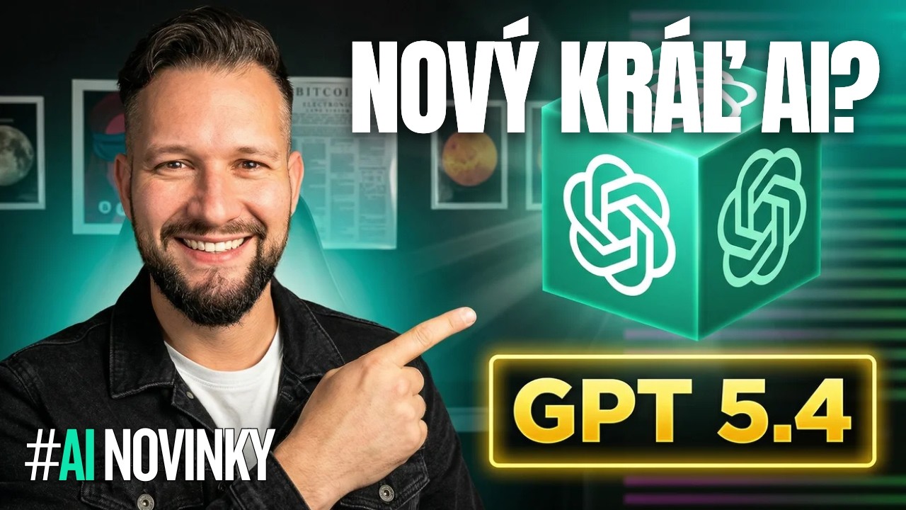 Je tu ChatGPT 5.4! 🔥 OpenAI reaguje na šialený vývoj! #AInovinky