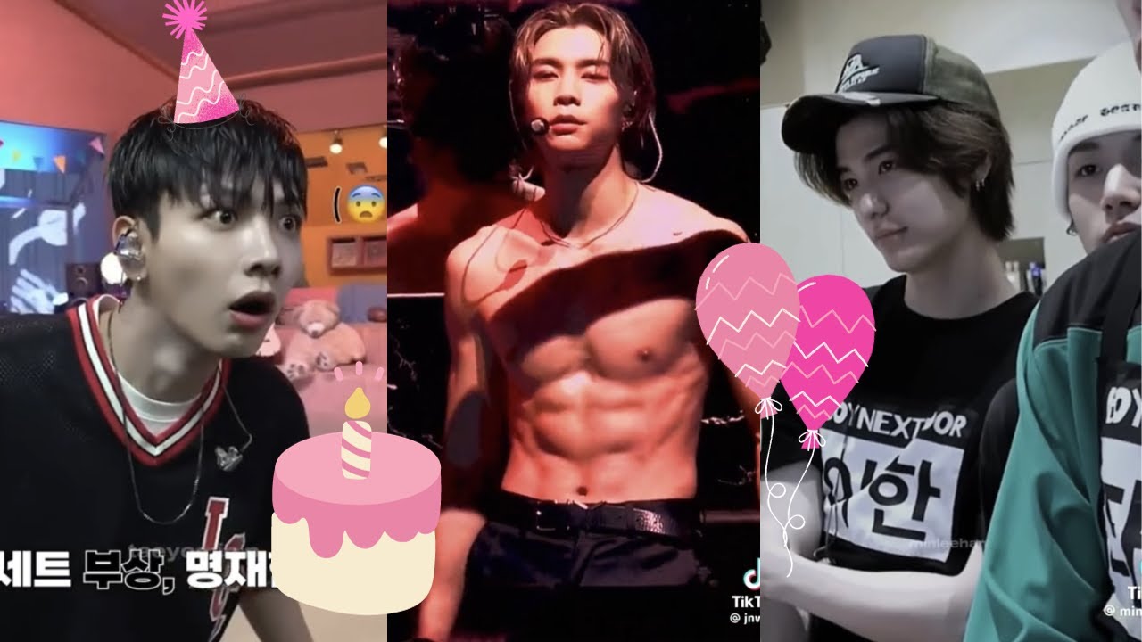 Random Kpop Tiktoks cause today is my birthday and I wanna celebrate it with you