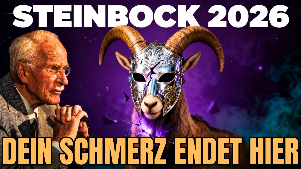 Steinbock 2026 – Die dunkle Wahrheit, die Carl Jung über dich entdeckte
