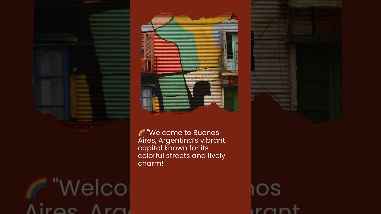 Want to see one of the most colorful neighborhoods in the Argentina?