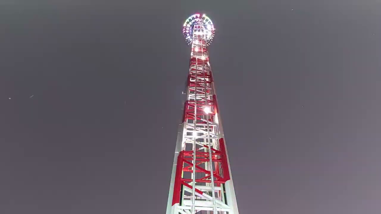 Mission Impossible Tower (Verwijk) operator view @ Meifoor Brugge (BE) 2025 #missionimpossibletower