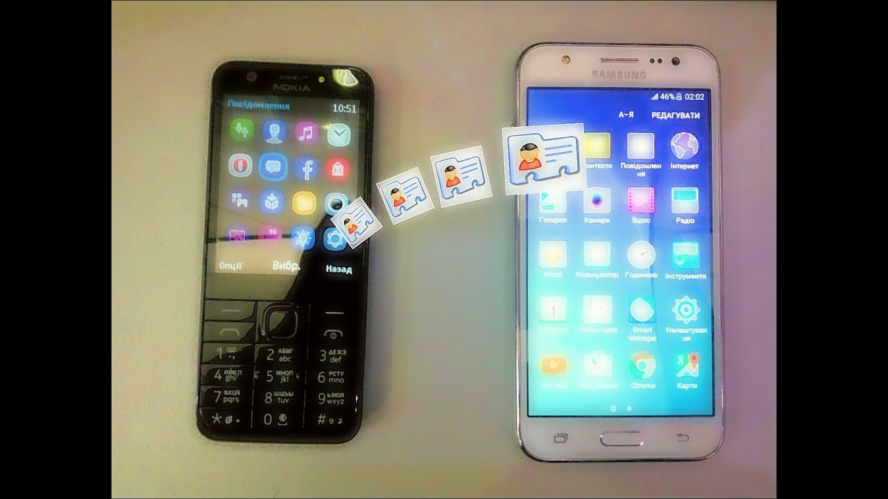 Как перенести контакты с nokia на android