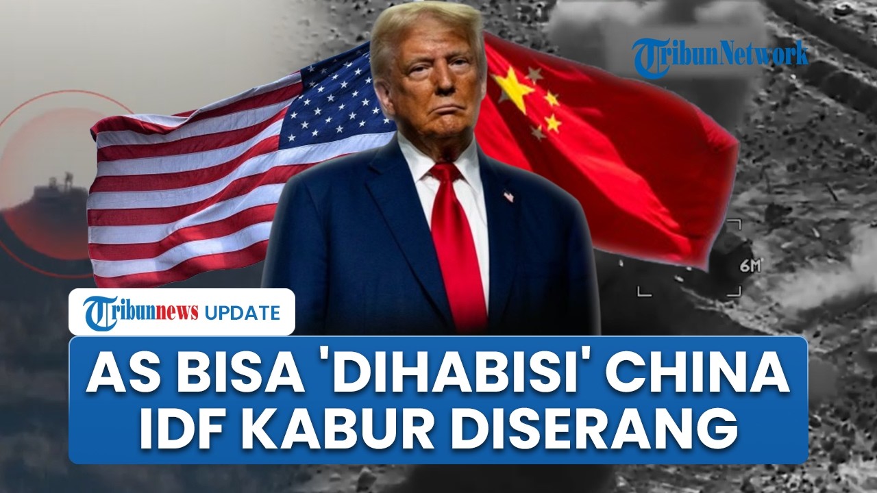 Rangkuman Konflik Iran-AS: Washington Bisa Dihabisi China, IDF Kabur seusai Temannya Dibom Hizbullah