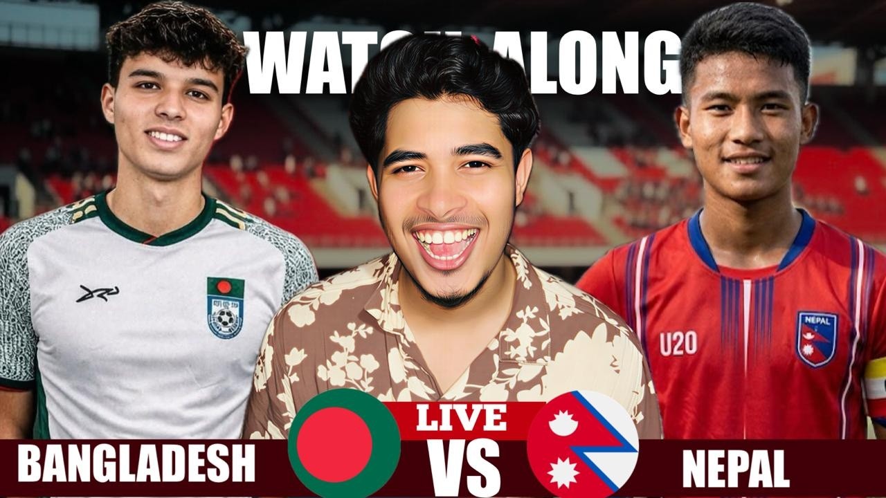 Bangladesh vs Nepal | SAFF U20 | Semi-Final | Ban U20 vs Nep U20 | Live Watch-along & Reaction
