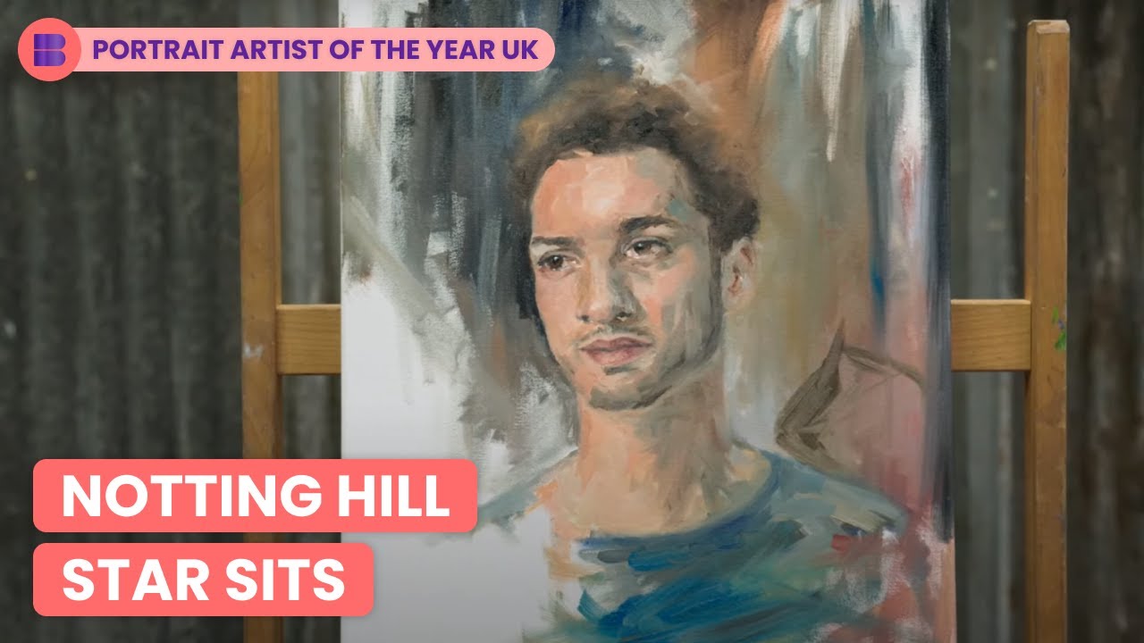 Notting Hill Star Sits for Artists | Portrait Artist of the Year UK