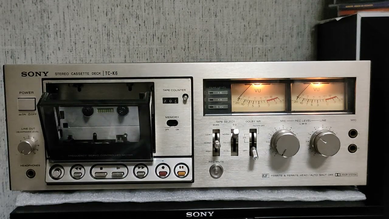 Sony TC-K6 - кассетная богиня☺️ #sony #cassette #кассеты
