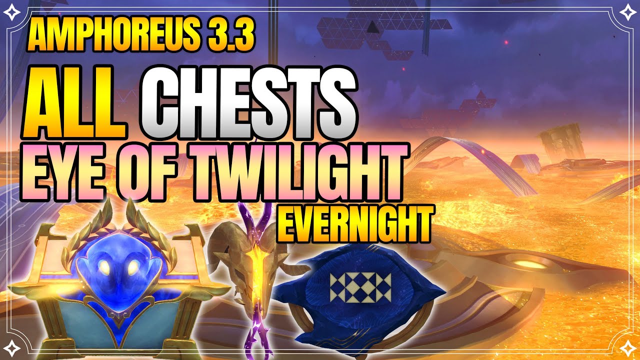 All Treasures in ''Cloudedge Bastion Ruins'' Eye of Twilight - Amphoreus 3.3 |【Honkai: Star Rail】