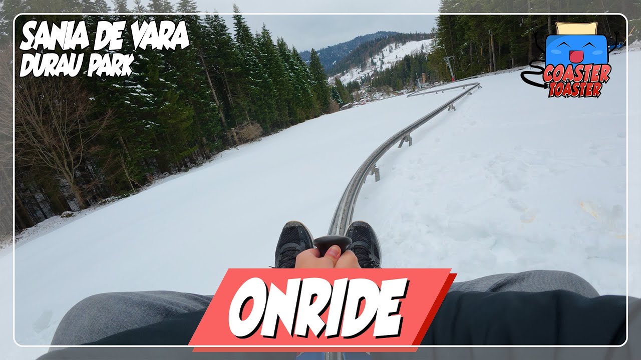 Sania de Vară - Durau Park - Airtime-Alpine Coaster von Brandauer | POV