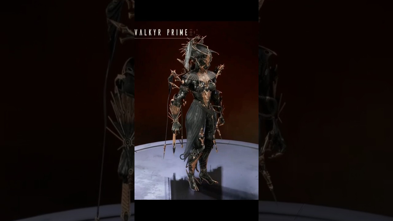 Heirloom drip. Valkyr prime #endgame #warframe #fashion