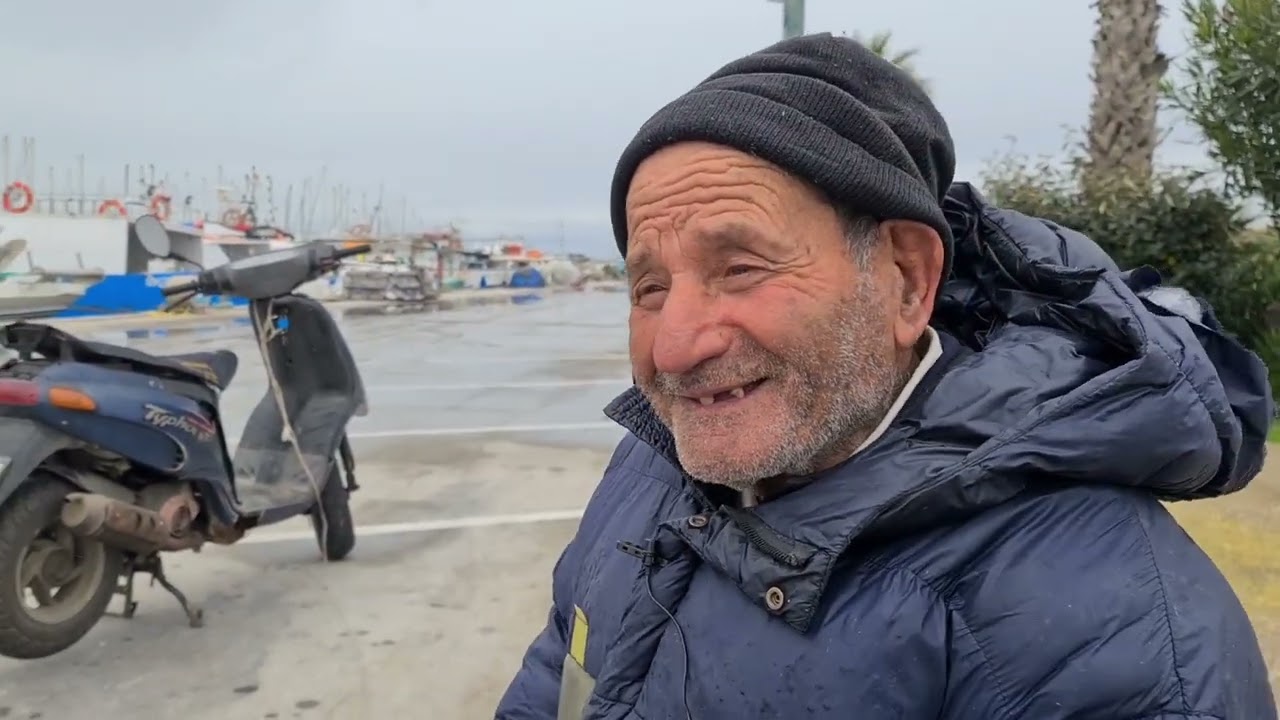 Un altro Gigante a Cabras. Zio Peppino, 94 anni, pescatore e neopatentato