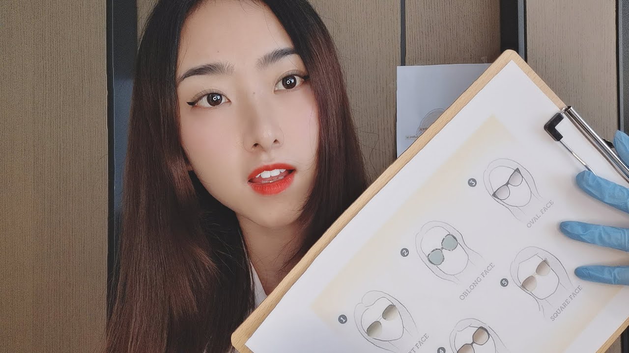 ASMR Eye Exam for Glasses - Doctor Roleplay