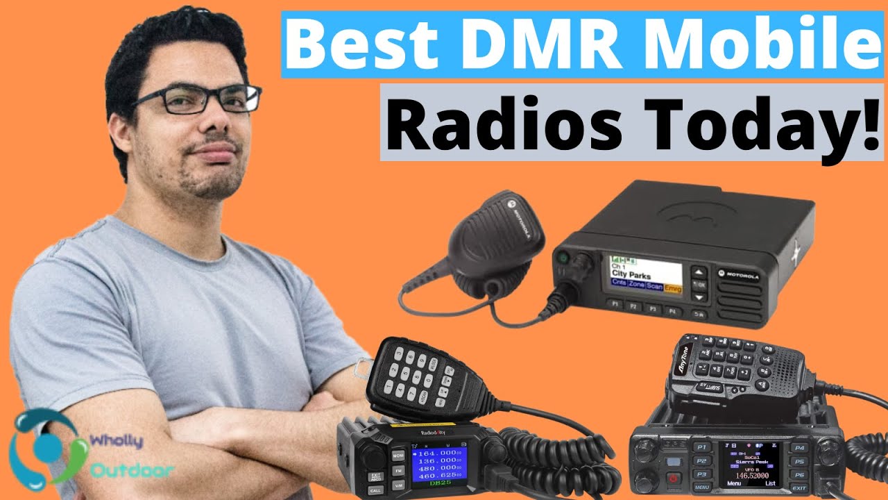Лучшие мобильные радиостанции DMR 2025 года! (ТОП-3)