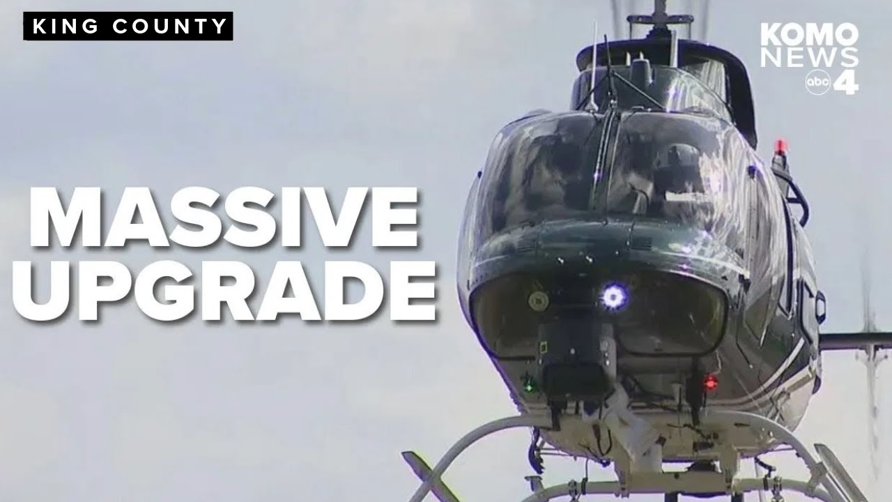 King County sheriff's new $6 million 'Guardian One' helicopter gets high-tech upgrade
