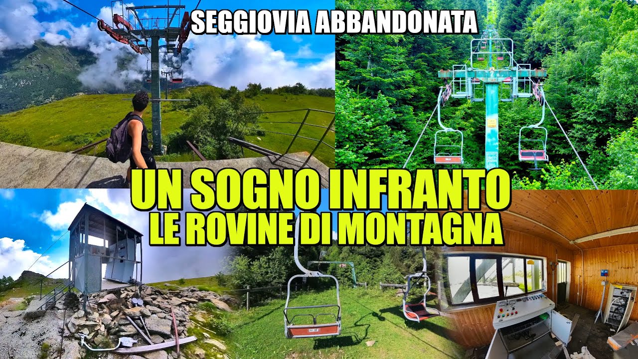 LA SEGGIOVIA ABBANDONATA DEL PALIT: UN SOGNO FRANTUMATO DEGLI ANNI '80 SPENDENDO MILIARDI DI LIRE!