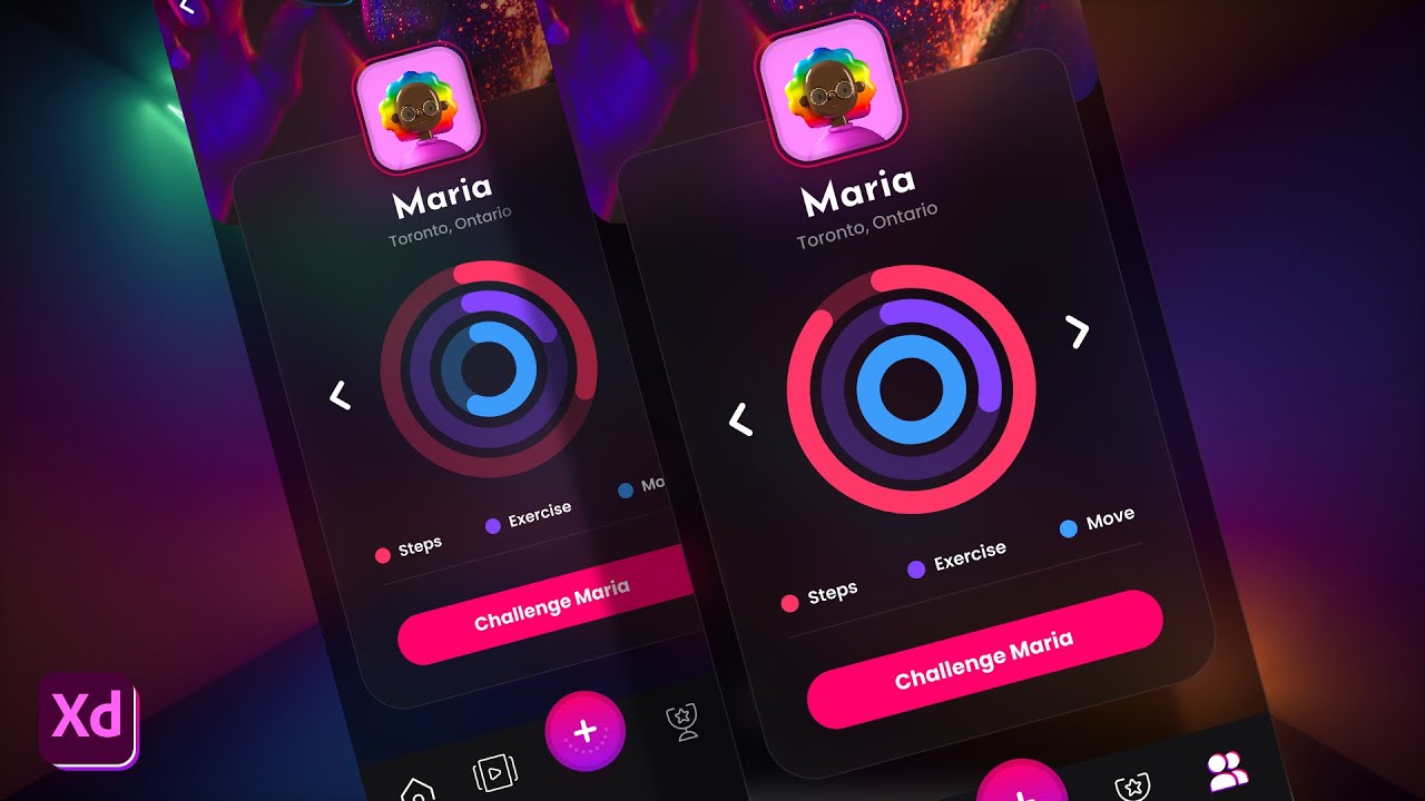 Animated Progress Circles in Adobe XD