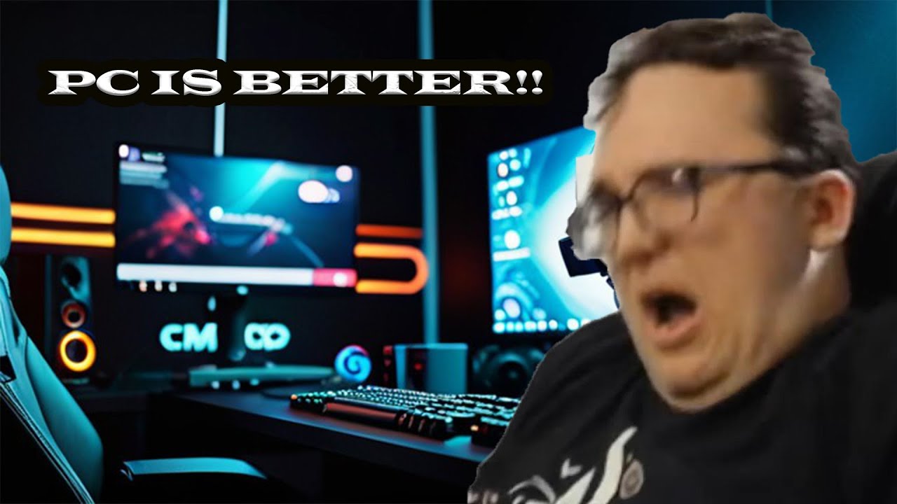 Harman Smith Fanboy Can't Handle How Superior PC Gaming Is!!!!