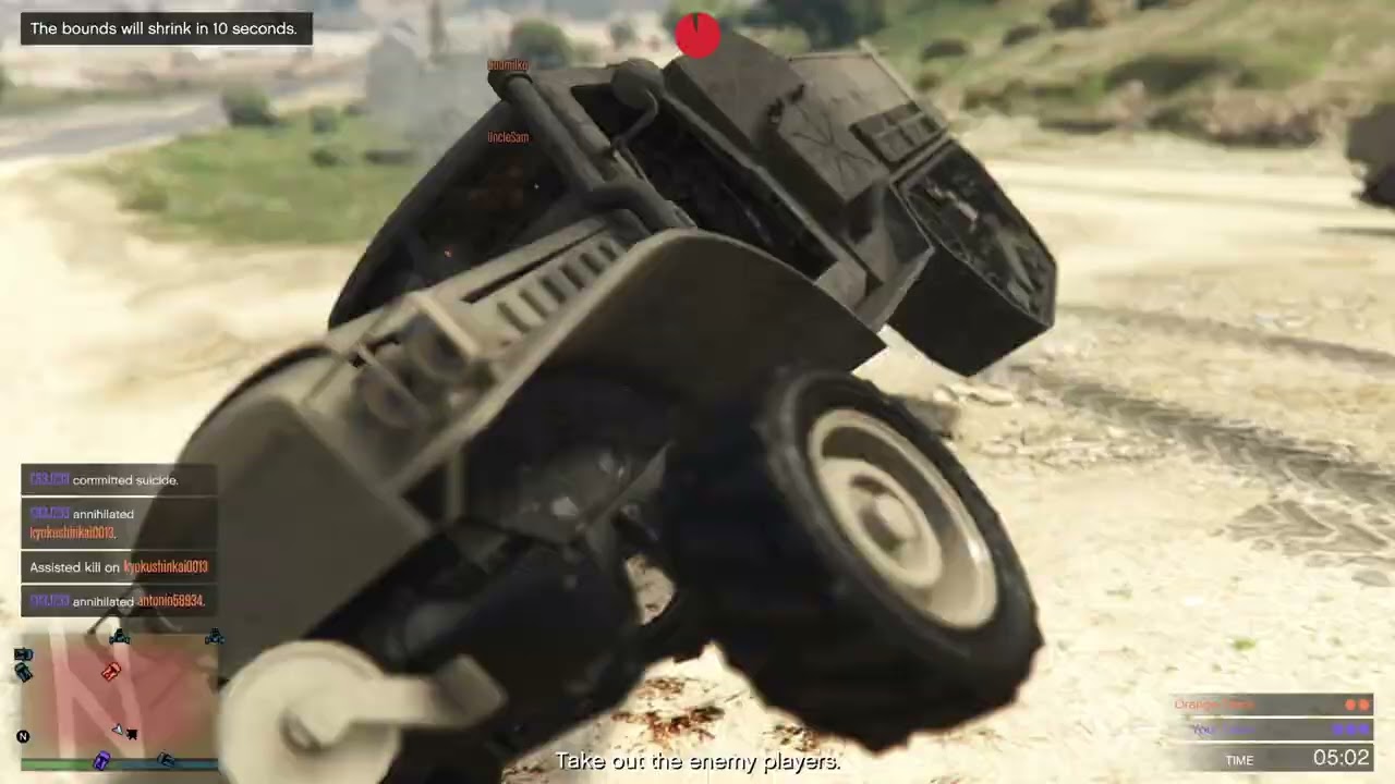 GTA V MOTOR WARS ROCKSTAR CHALLANGE EASY MONEY