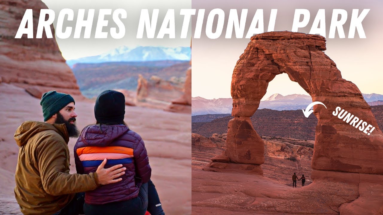 Arches National Park at Sunrise 🌅 Delicate Arch Hike | Utah, USA