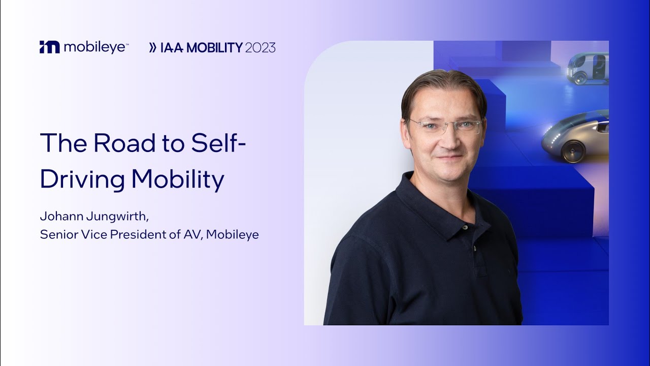 The Road to Self-Driving Mobility – Johann Jungwirth at IAA Mobility 2023