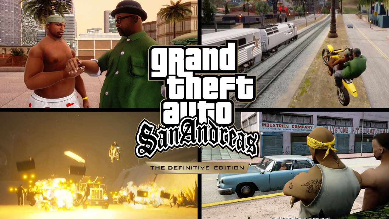 All BIG SMOKE Missions in GTA San Andreas DEFINITIVE Edition 4K