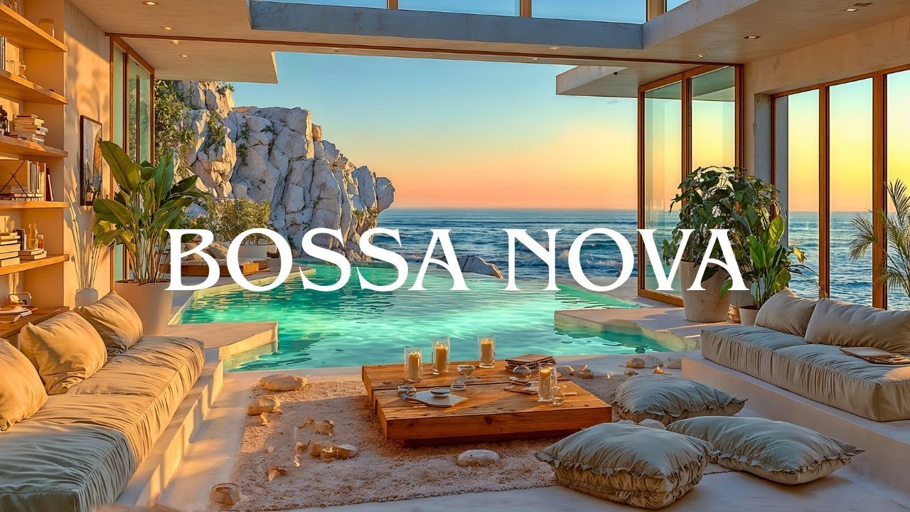 Bossa Nova Sunset Waves – Relaxing Autumn Jazz by the Ocean | Warm Breeze & Golden Sea Vibes