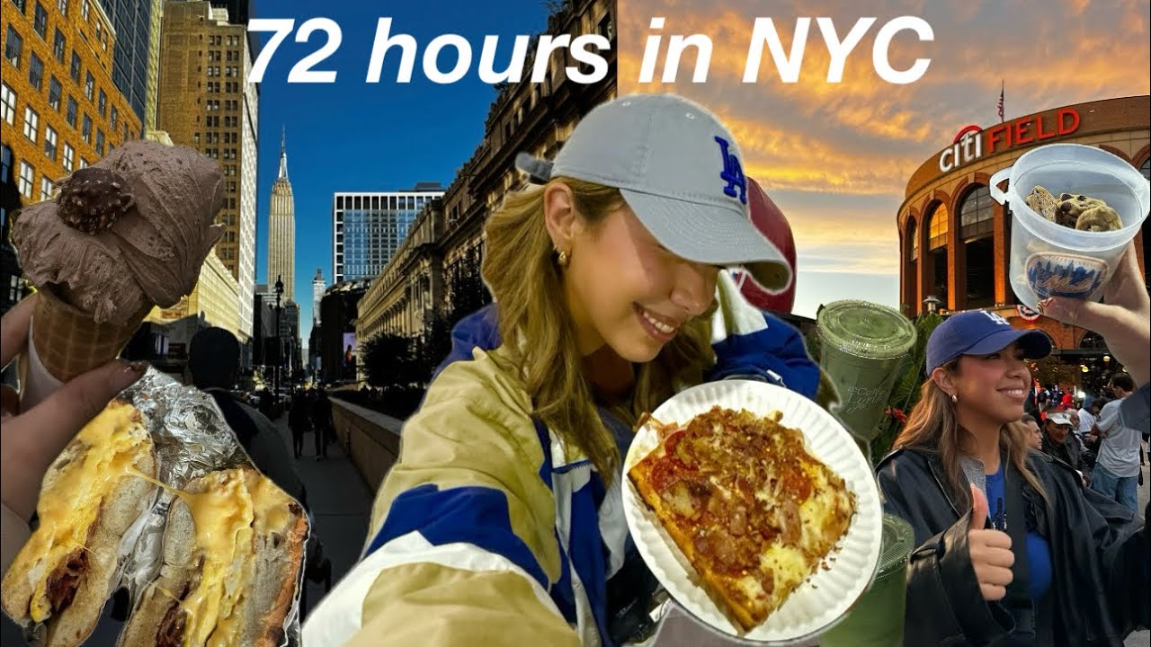 72 Hours in NYC: Best Eats, Dodgers vs. Mets, & City Adventures!