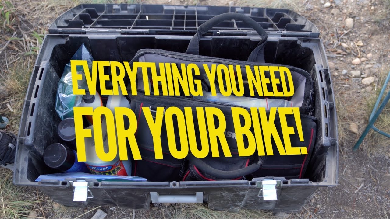 Dirt Bike Travel Box For Multi Day Trips - Parts, Tools, Oil and Everything You Need!
