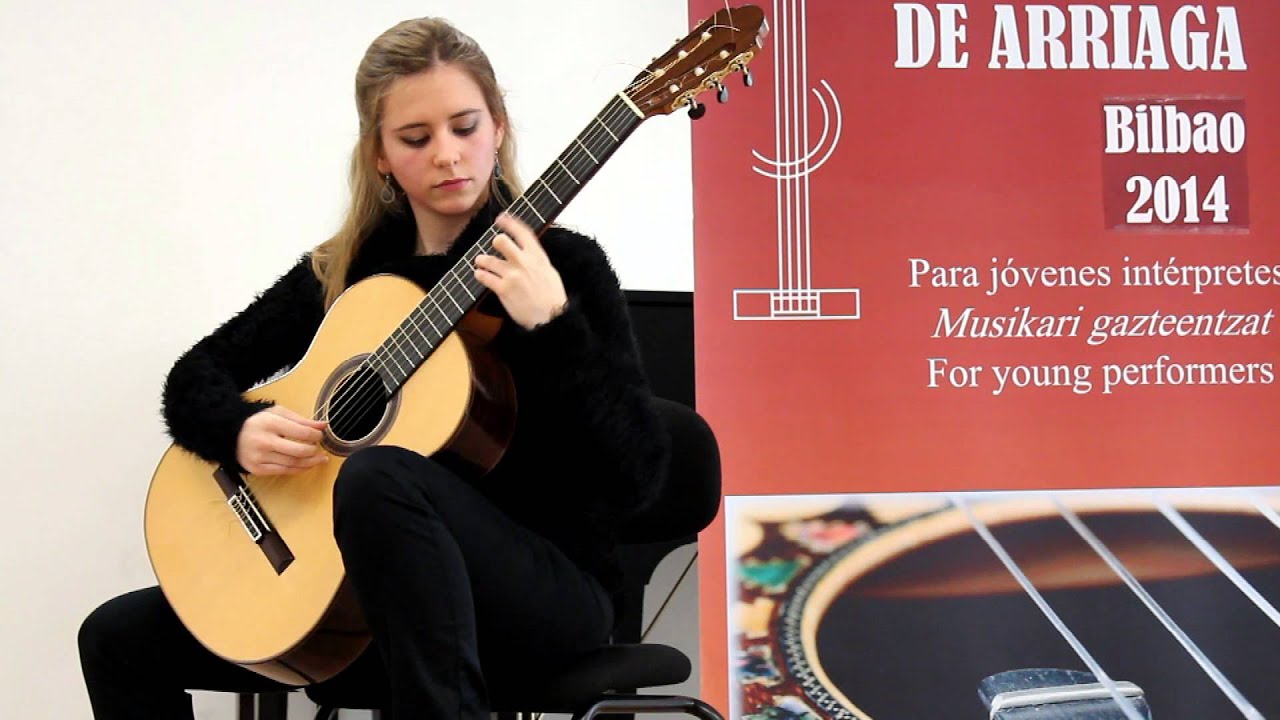 Mabel Millán. Zapateado (J. Rodrigo) Concurso Arriaga 2014. Bilbao