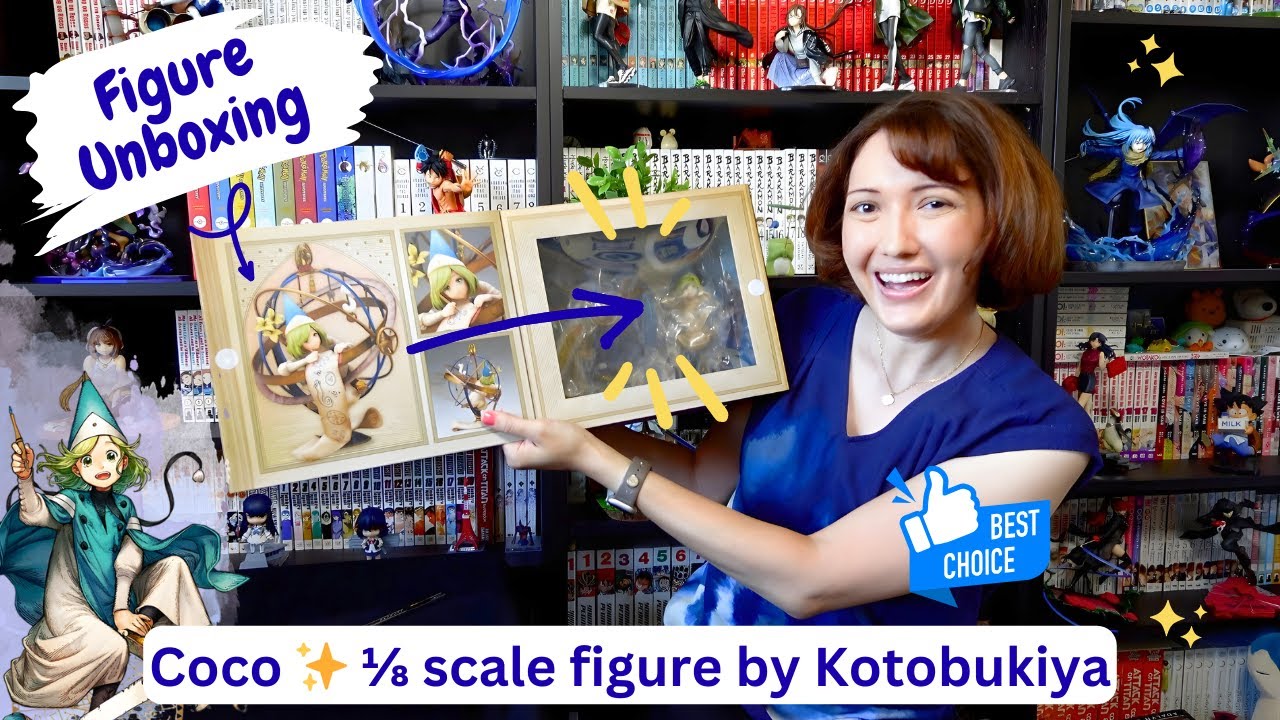 💫 Coco from Witch Hat Atelier FIGURE UNBOXING 💫 1/8 scale figure by Kotobukiya