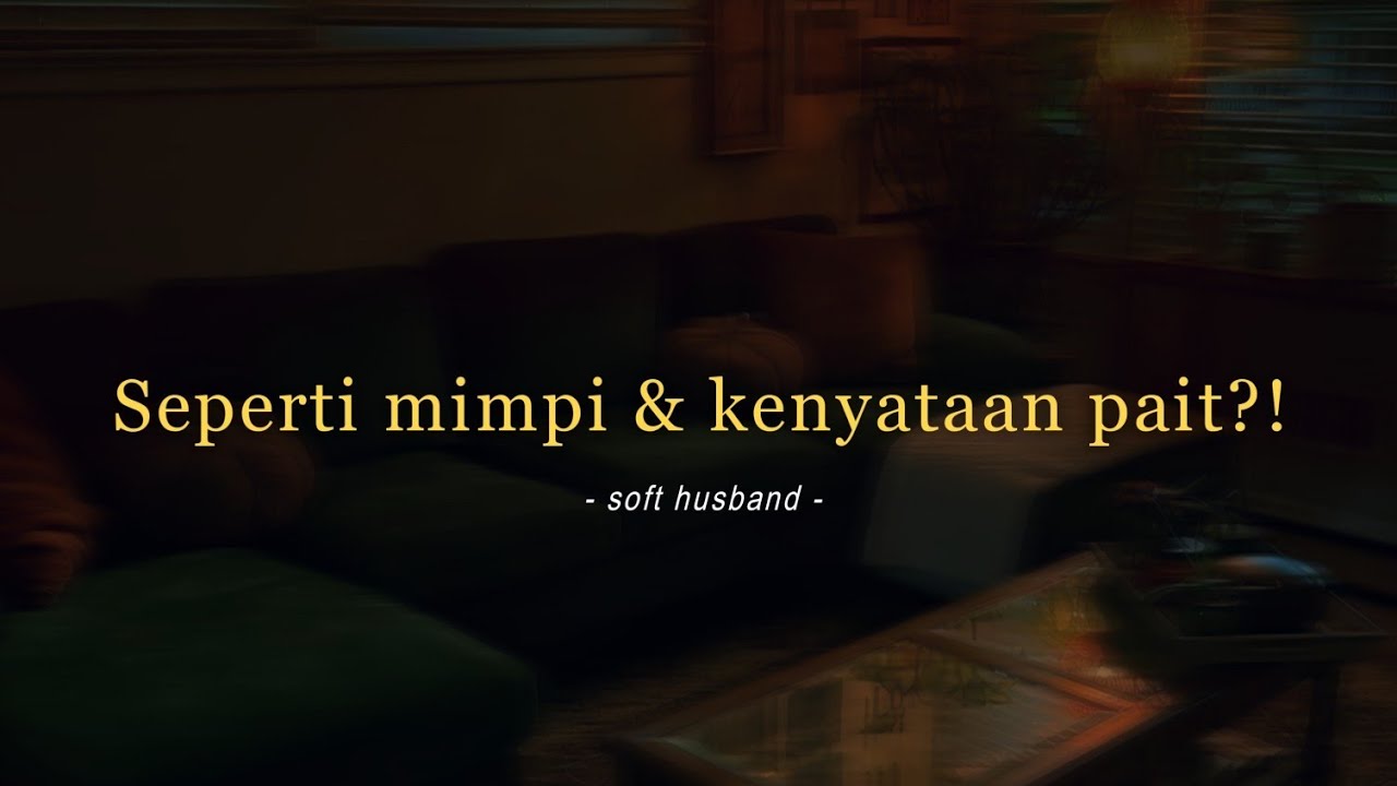 ASMR Husband - seperti mimpi dan kenyataan pait | asrm rp | istri sakit langka | roleplay