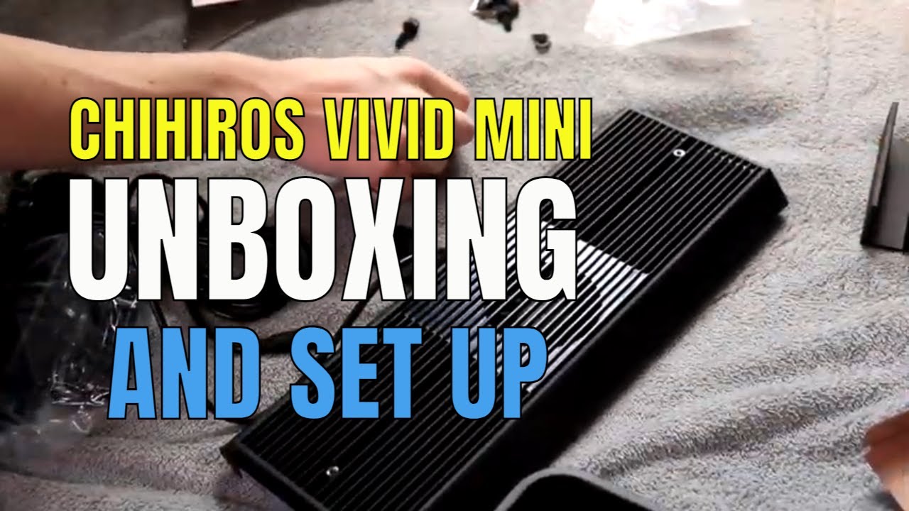 How to set up Chihiros Vivid mini!