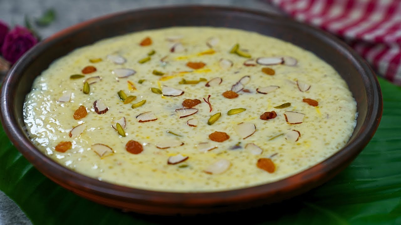 নওয়াবি স্বাদের সাগুর পায়েস/ সাবুদানা ক্ষীর | Sabudanar Payesh, Sabudana Kheer Recipe | Sago Dessert