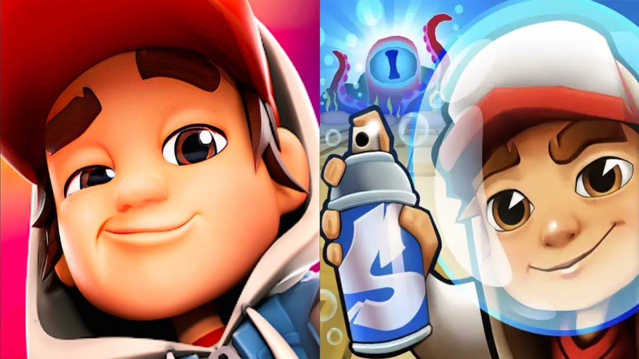 Subway surfers Underwater 2024 🆚 Subway surfers city 2026 Map Comparison