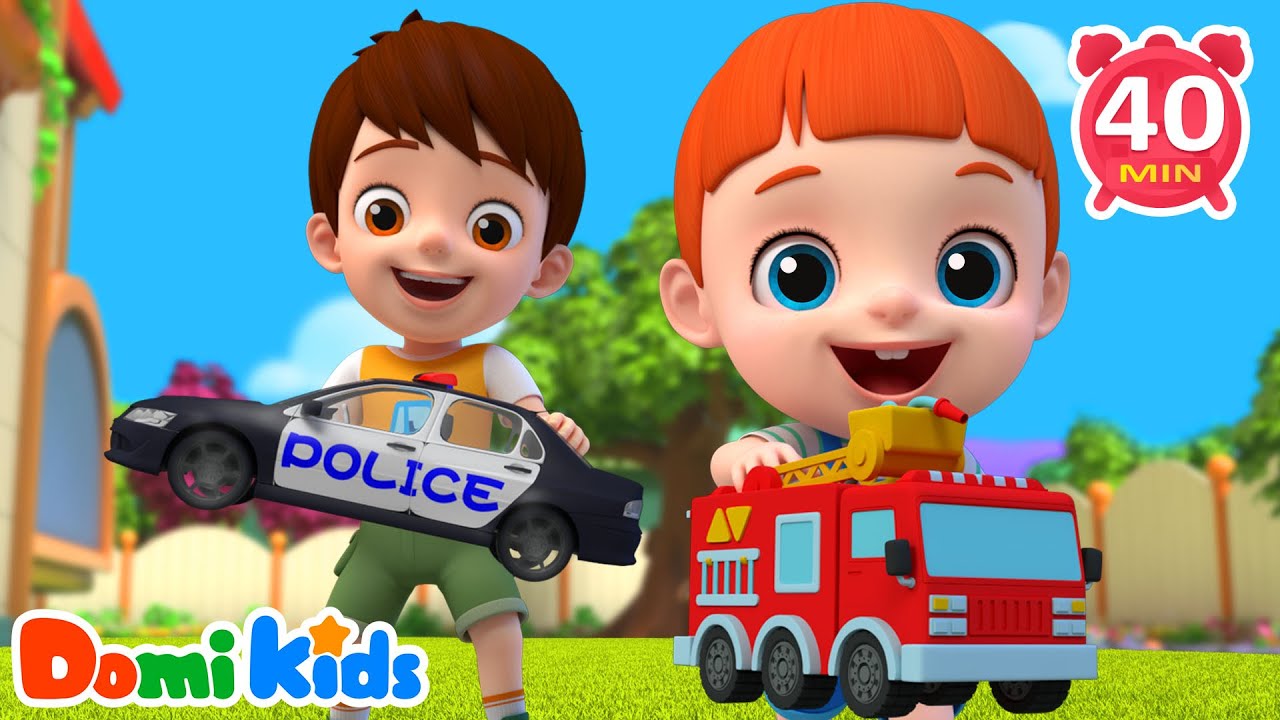 警車、消防車、救護車 🚓🚒🚑 | 職業認知啟蒙 | 幼兒安全教育 | 趣味交通故事｜LEFUN Kids TV