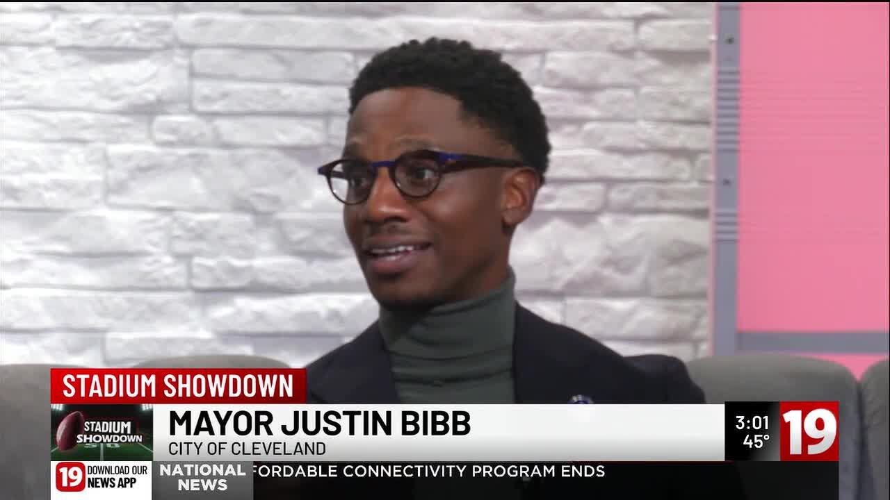 Cleveland Mayor Justin Bibbs discusses Browns deal, lakefront development