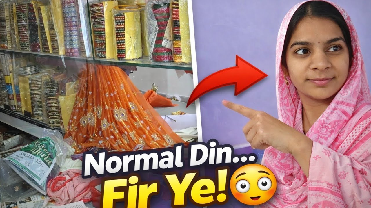 Normal Din… Par End Mein Surprise! 😳 | Shopping + Holi Dress + Room Ready