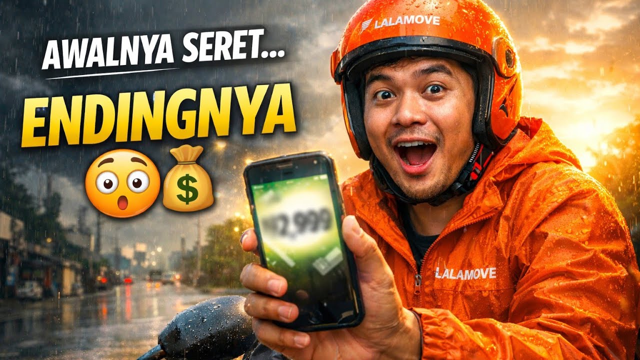 Awalnya Seret, endingnya 🤑 ‼️ #lalamove #lalamoveindonesia #motovlog 