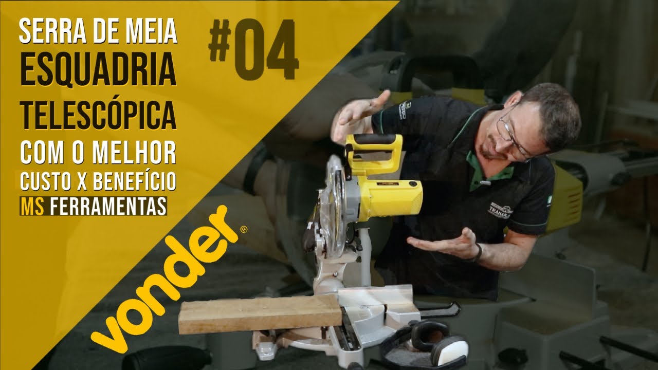 Serra de Meia Esquadria - Vonder SEV 1810 T - MS Ferramentas #03