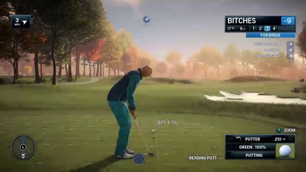 RORY McIlroy PS4 LIVESTREAM vs PAPPAWASH CHEATING SOB & KERRYDAVIS