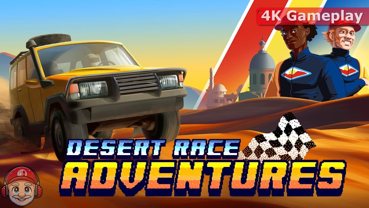 Desert Race Adventures 4K Gameplay on Nintendo Switch 2