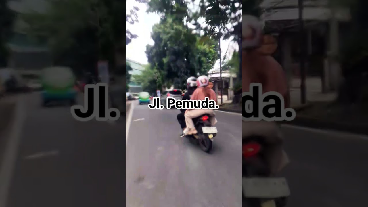 Bogor. jl. Pemuda. Huluisasi = jl.Sudirman. Hilirisasi = jl.Dadali.