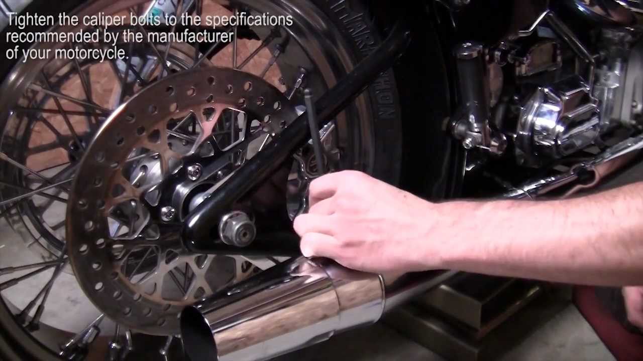How to Remove, Install, and Change a Rear Tire on a Softail (Narrated)